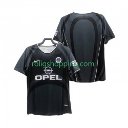 Fotbollströja Paris Saint-Germain 2001 2002 Retro Män Tredjeställ Kort ärm
