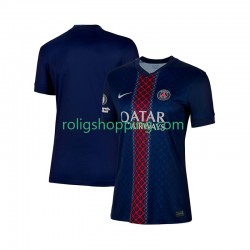 Fotbollströja Paris Saint-Germain Kvinnor Hemmaställ 2025-2026 Kort ärm