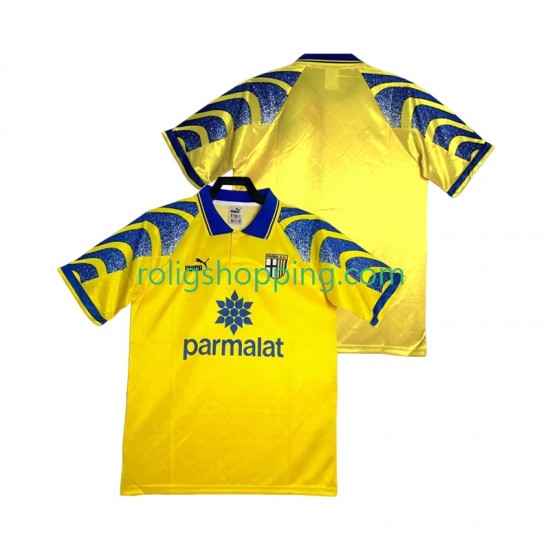 Fotbollströja Parma 1995 1997 Retro Män Hemmaställ Kort ärm