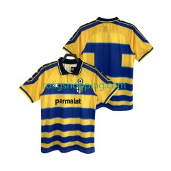 Fotbollströja Parma 2000 Retro Män Hemmaställ 1999 Kort ärm