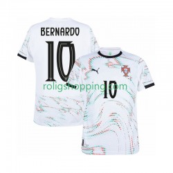Fotbollströja Portugal Bernardo Silva 10 Män Bortaställ 2025-2026 Kort ärm