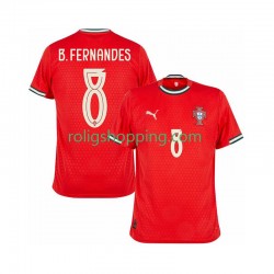 Fotbollströja Portugal Bruno Fernandes 8 Män Hemmaställ 2025-2026 Kort ärm