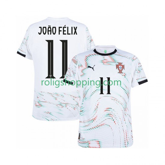 Fotbollströja Portugal Joao Felix 11 Män Bortaställ 2025-2026 Kort ärm