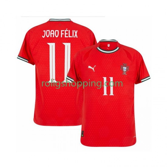 Fotbollströja Portugal Joao Felix 11 Män Hemmaställ 2025-2026 Kort ärm