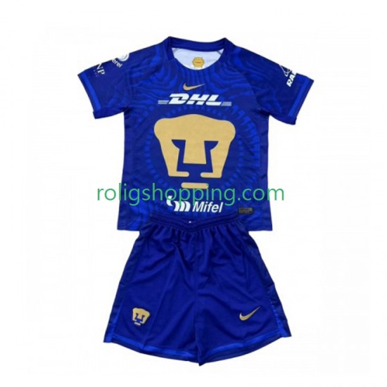 Fotbollströja Pumas UNAM Barn Bortaställ 2025-2026 Kort ärm