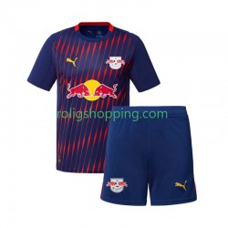 Fotbollströja RB Leipzig Barn Bortaställ 2025-2026 Kort ärm