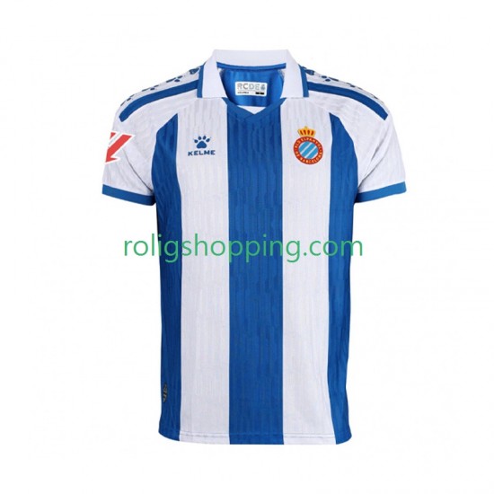 Fotbollströja RCD Espanyol Män Hemmaställ 2025-2026 Kort ärm