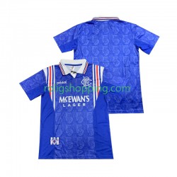 Fotbollströja Rangers 1996 1997 Retro Män Hemmaställ Kort ärm