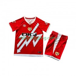 Fotbollströja Rayo Vallecano Barn Hemmaställ 2024-2025 Kort ärm