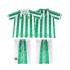 Fotbollströja Real Betis 1996 1997 Retro Barn Hemmaställ Kort ärm