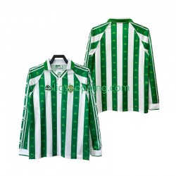 Fotbollströja Real Betis 1996 1997 Retro Män Hemmaställ Lång ärm