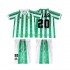 Fotbollströja Real Betis Tomas Olias 20 1996 1997 Retro Barn Hemmaställ Kort ärm