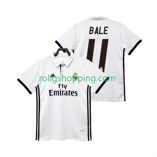 Fotbollströja Real Madrid BALE 11 2017 2018 Retro Män Hemmaställ Kort ärm
