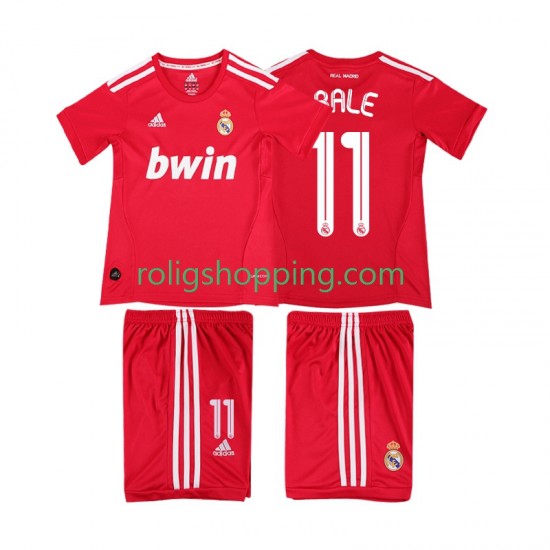 Fotbollströja Real Madrid BALE 11 2012 Retro Barn Tredjeställ 2011 Kort ärm