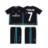 Fotbollströja Real Madrid Cristiano Ronaldo 7 2017 2018 Retro Barn Bortaställ Kort ärm