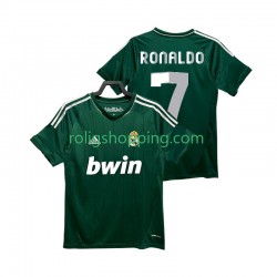Fotbollströja Real Madrid Cristiano Ronaldo 7 2012 2013 Retro Män Tredjeställ Kort ärm