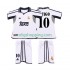 Fotbollströja Real Madrid FIGO 10 2001 2002 Retro Barn Hemmaställ Kort ärm