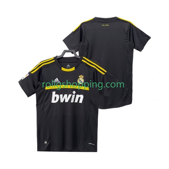 Fotbollströja Real Madrid 2012 Målvakt Retro Män Bortaställ 2011 Kort ärm