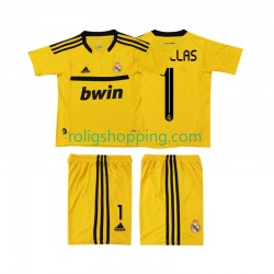 Fotbollströja Real Madrid CASILLAS 1 2012 Målvakt Retro Barn Hemmaställ 2011 Kort ärm