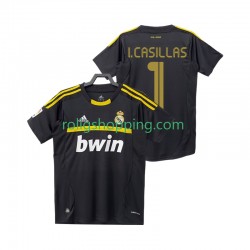 Fotbollströja Real Madrid I.CASILLAS 1 2012 Målvakt Retro Män Bortaställ 2011 Kort ärm