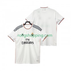 Fotbollströja Real Madrid 2013 2014 Retro Män Hemmaställ Kort ärm