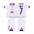 Fotbollströja Real Madrid RAUL 7 1997 1998 Retro Barn Hemmaställ Kort ärm