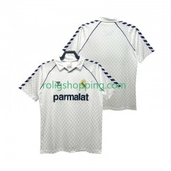 Fotbollströja Real Madrid 1986 1987 Retro Män Hemmaställ Kort ärm