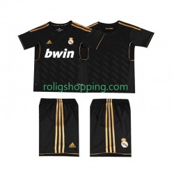 Fotbollströja Real Madrid 2012 Retro Barn Bortaställ 2011 Kort ärm