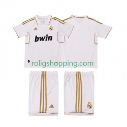 Fotbollströja Real Madrid 2012 Retro Barn Hemmaställ 2011 Kort ärm