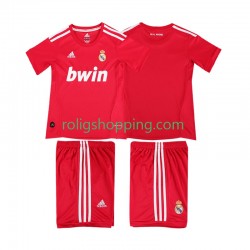 Fotbollströja Real Madrid 2012 Retro Barn Tredjeställ 2011 Kort ärm