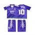 Fotbollströja Real Madrid TOTTI 10 1996 Retro Barn Bortaställ 1994 Kort ärm