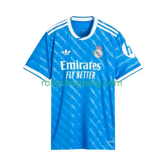 Fotbollströja Real Madrid Män Tredjeställ 2025-2026 Kort ärm
