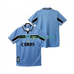 Fotbollströja SS Lazio 1998 Retro Män Hemmaställ 1999 Kort ärm