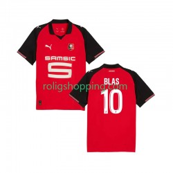 Fotbollströja Stade Rennais Ludovic Blas 10 Män Hemmaställ 2025-2026 Kort ärm