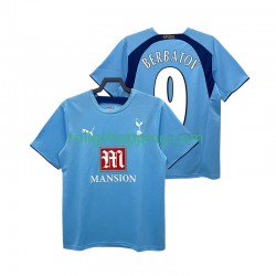 Fotbollströja Tottenham Hotspur BERBATOV 9 2007 Retro Män Bortaställ 2006 Kort ärm