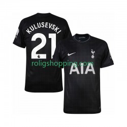 Fotbollströja Tottenham Hotspur Kulusevski 21 Män Bortaställ 2025-2026 Kort ärm