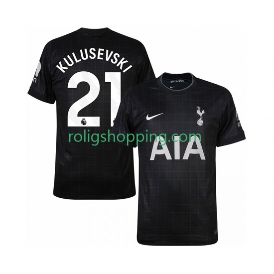 Fotbollströja Tottenham Hotspur Kulusevski 21 Män Bortaställ 2025-2026 Kort ärm