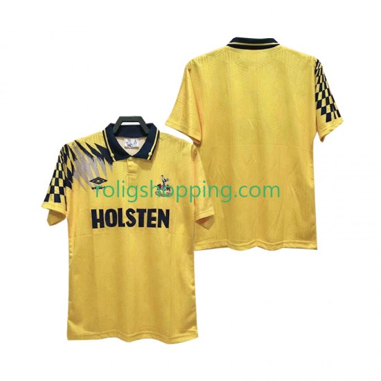 Fotbollströja Tottenham Hotspur 1992 Retro Män Bortaställ 1994 Kort ärm