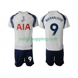 Fotbollströja Tottenham Hotspur Richarlison 9 Barn Hemmaställ 2025-2026 Kort ärm