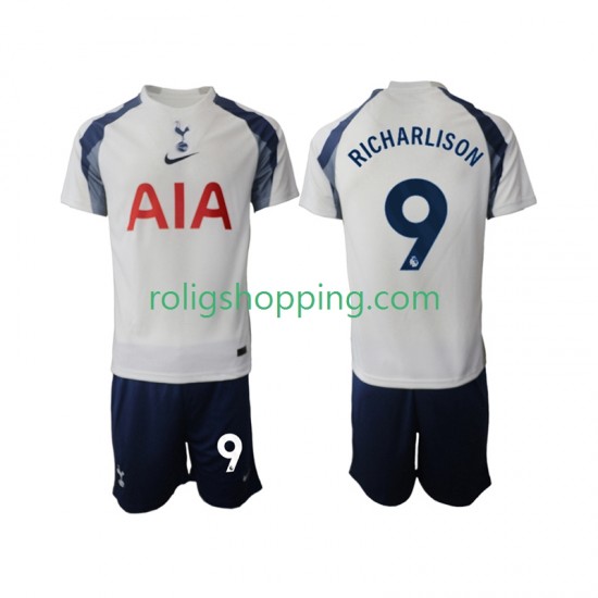 Fotbollströja Tottenham Hotspur Richarlison 9 Barn Hemmaställ 2025-2026 Kort ärm