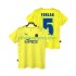 Fotbollströja Villarreal CF FORLAN 5 2005 Retro Män Hemmaställ 2006 Kort ärm