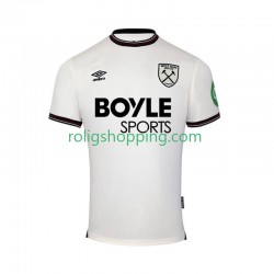 Fotbollströja West Ham United Män Bortaställ 2025-2026 Kort ärm