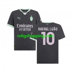 Fotbollströja AC Milan Rafael Leao 10 Män Tredjeställ 2024-2025 Kort ärm
