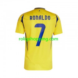 Fotbollströja Al Nassr Cristiano Ronaldo 7 Män Hemmaställ 2024-2025 Kort ärm