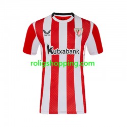 Fotbollströja Athletic Bilbao Män Hemmaställ 2024-2025 Kort ärm