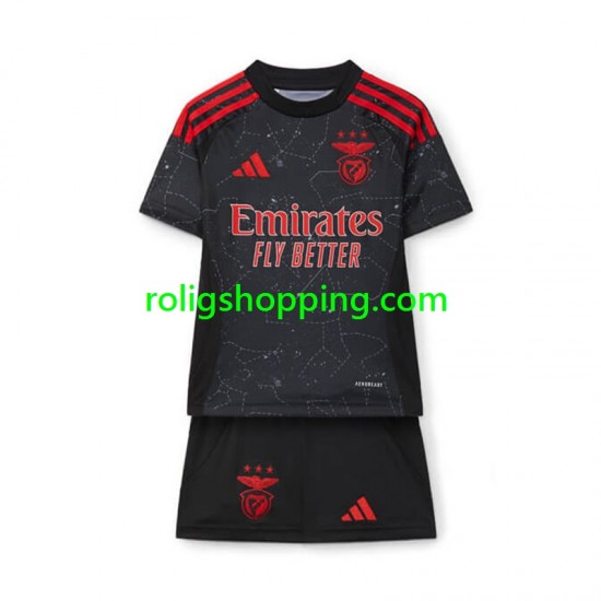 Fotbollströja Benfica Barn Bortaställ 2024-2025 Kort ärm