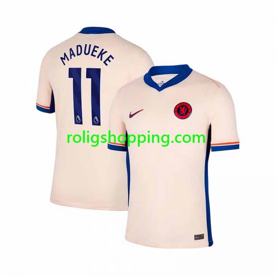 Fotbollströja Chelsea Noni Madueke 11 Män Bortaställ 2024-2025 Kort ärm
