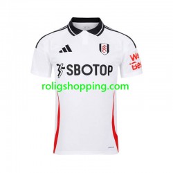Fotbollströja Fulham Män Hemmaställ 2024-2025 Kort ärm Fotbollströja Fulham Män Hemmaställ 2024-2025 Kort ärm