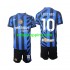 Fotbollströja Inter Milan Lautaro 10 Barn Hemmaställ 2024-2025 Kort ärm