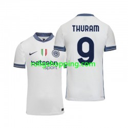 Fotbollströja Inter Milan Marcus Thuram 9 Män Bortaställ 2024-2025 Kort ärm
